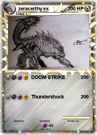 Pokemon zeracerthy ex