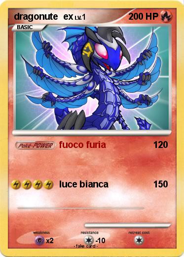 Pokemon dragonute  ex
