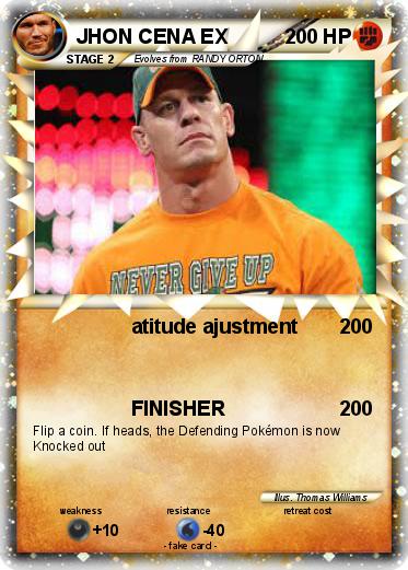 Pokemon JHON CENA EX