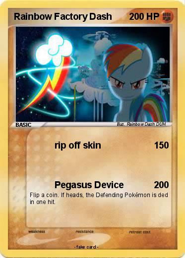 Pokemon Rainbow Factory Dash