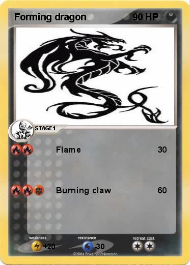Pokemon Forming dragon