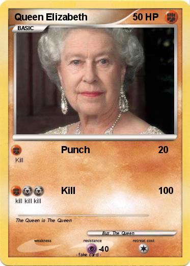 Pokemon Queen Elizabeth