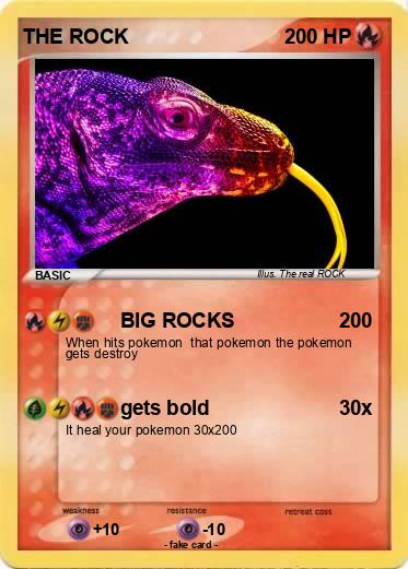 Pokemon THE ROCK