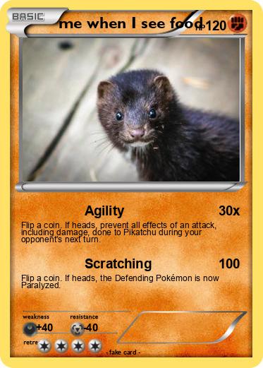Pokemon me when I see food