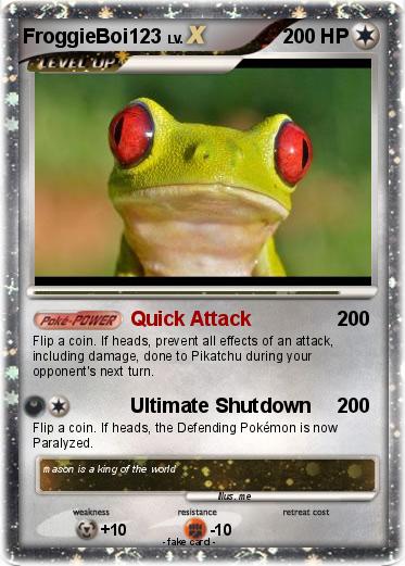 Pokemon FroggieBoi123