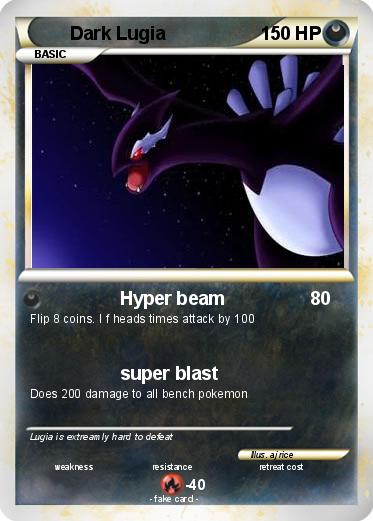 Pokemon Dark Lugia