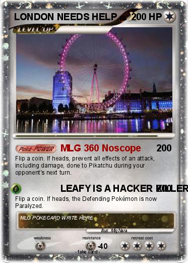 Pokemon LONDON NEEDS HELP
