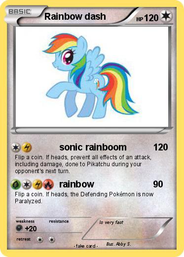Pokemon Rainbow dash
