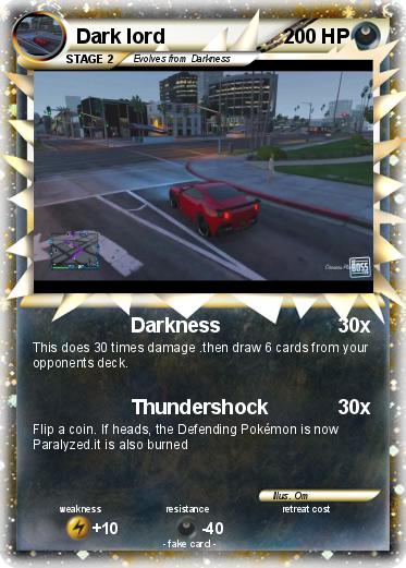 Pokemon Dark lord