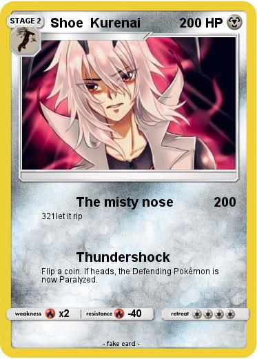 Pokemon Shoe  Kurenai