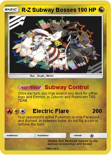 Pokemon R-Z Subway Bosses