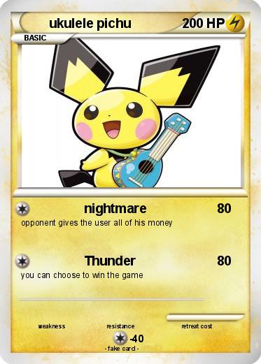 Pokemon ukulele pichu