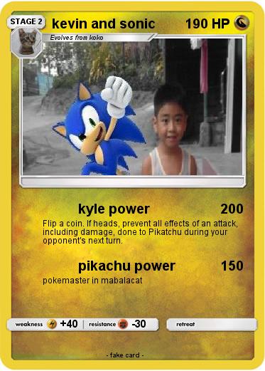 Pokemon kevin and sonic