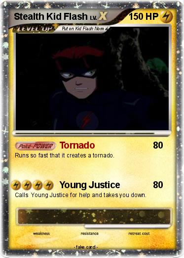 Pokemon Stealth Kid Flash