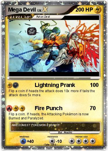 Pokemon Mega Devil
