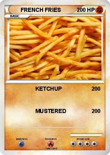 Pokemon FRENCH FRIES
