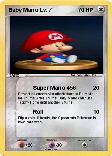 Pokemon Baby Mario Lv. 7