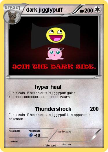 Pokemon dark jigglypuff