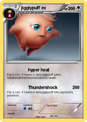 Pokemon jigglypuff ex