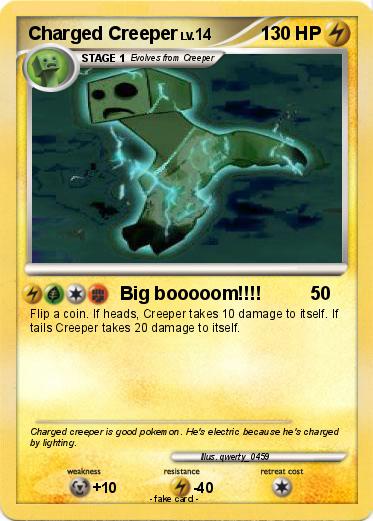 Pokemon Charged Creeper