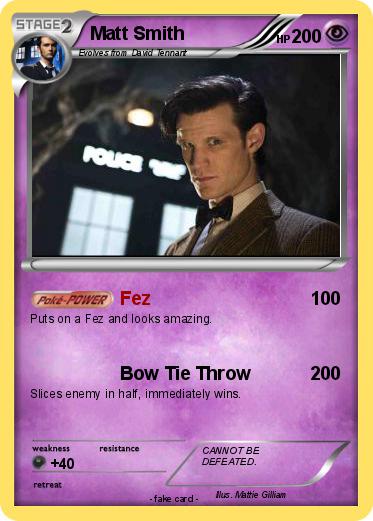 Pokemon Matt Smith