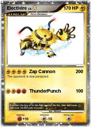 Pokemon Electivire