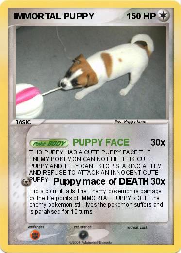 Pokemon IMMORTAL PUPPY