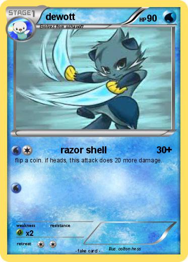 Pokemon dewott