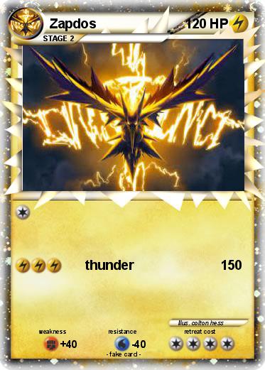 Pokemon Zapdos