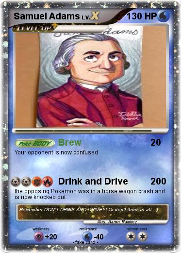 Pokemon Samuel Adams