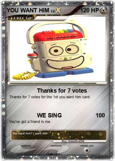 Pokemon YOU WANT HIM