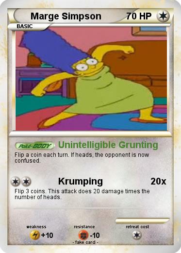 Pokemon Marge Simpson