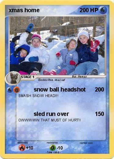 Pokemon xmas home
