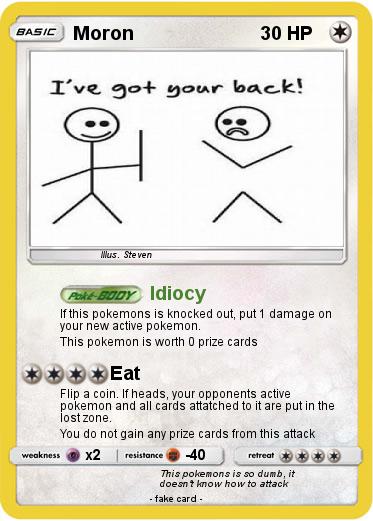 Pokemon Moron