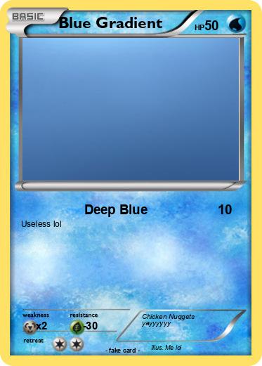 Pokemon Blue Gradient