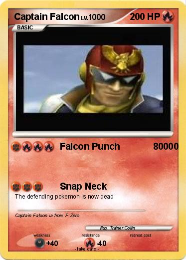 Pokemon Captain Falcon