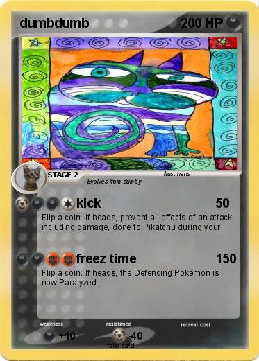 Pokemon dumbdumb