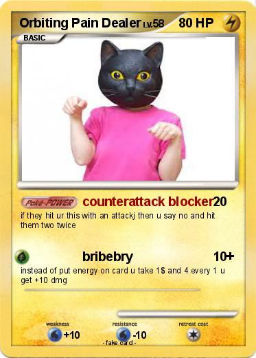 Pokemon Orbiting Pain Dealer