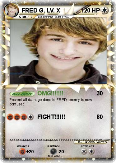Pokemon FRED G. LV. X