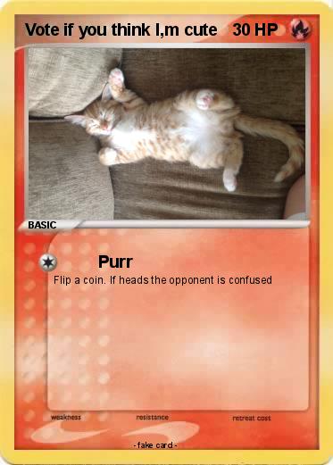 Pokemon Vote if you think I,m cute