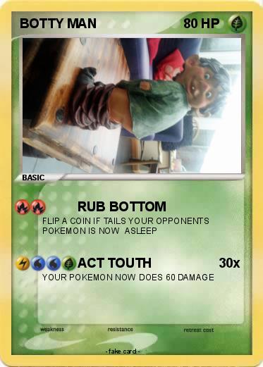 Pokemon BOTTY MAN