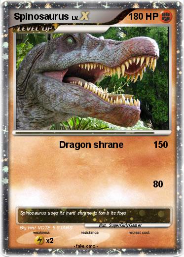 Pokemon Spinosaurus