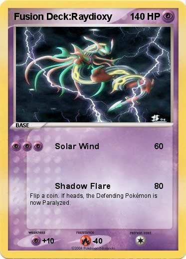 Pokemon Fusion Deck:Raydioxy