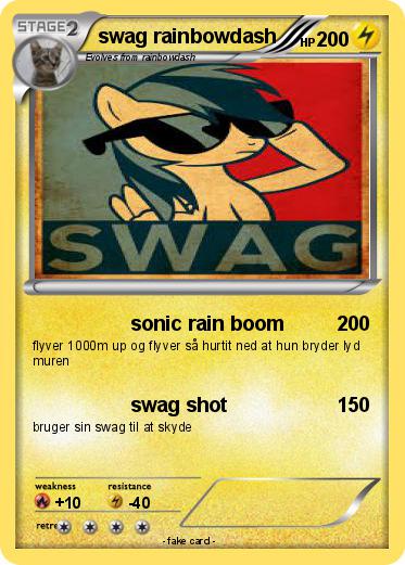 Pokemon swag rainbowdash