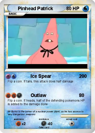 Pokemon Pinhead Patrick