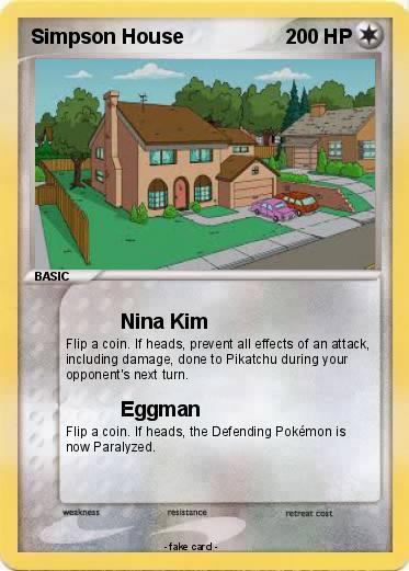 Pokemon Simpson House