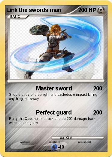 Pokemon Link the swords man