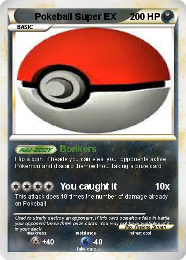 Pokemon Pokeball Super EX