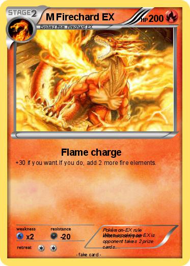 Pokemon M Firechard EX