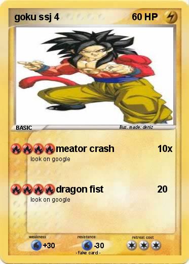Pokemon goku ssj 4